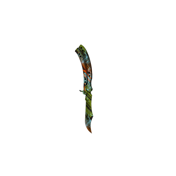Butterfly Knife - Split Wave