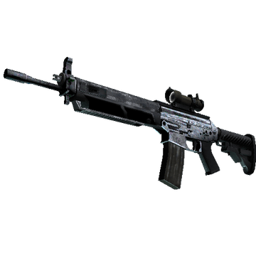 SG 553 - Damascus Steel