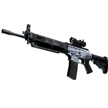 SG 553 - Damascus Steel