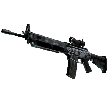 SG 553 - Damascus Steel
