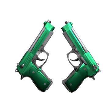 Dual Berettas - Emerald