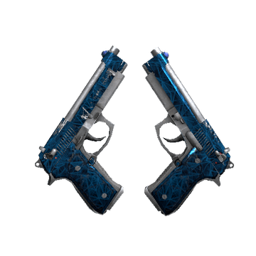 Dual Berettas - Cobalt Quartz