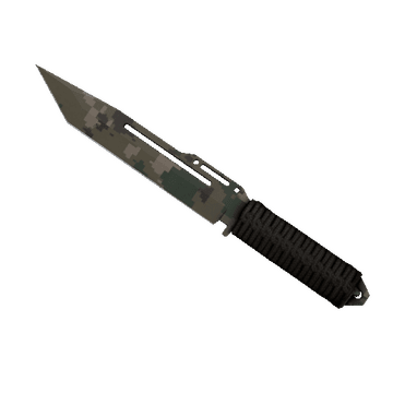 ★ Paracord Knife - Forest DDPAT