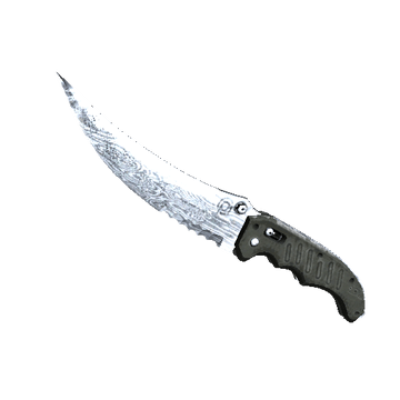 ★ Flip Knife - Damascus Steel