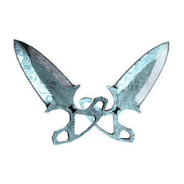 ★ Shadow Daggers - Damascus Steel