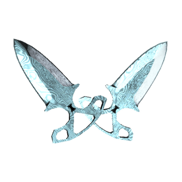 ★ Shadow Daggers - Damascus Steel
