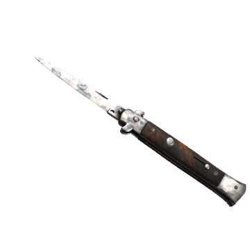 ★ Stiletto Knife - Stained