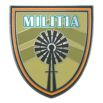 Militia Pin
