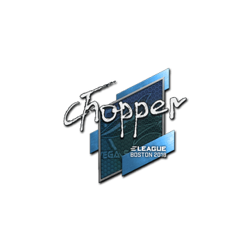 Sticker | chopper | Boston 2018