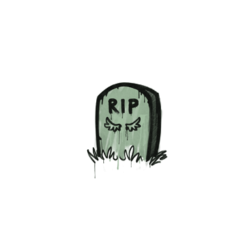 Sealed Graffiti | Tombstone (Cash Green)