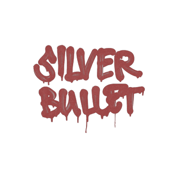 Sealed Graffiti | Silver Bullet (Blood Red)