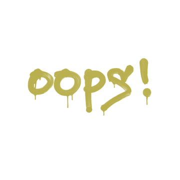 Sealed Graffiti | Oops (Tracer Yellow)
